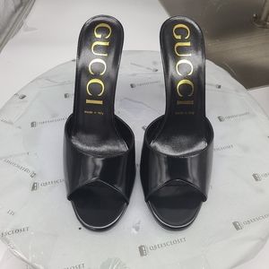 Gucci Scarlet Mules